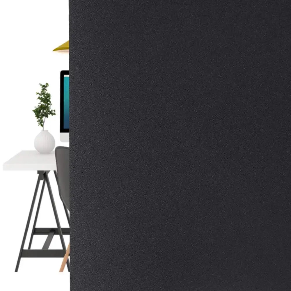 Blackout Opaque Window Film Static Cling 100% Ligth Block PET Frosted Drop-Shipping Glass Sticker For Day Sleepers Shift Worker
Blackout Opaque Window Film Static Cling 100% Ligth Block PET Frosted Drop-Shipping Glass Sticker For Day Sleepers Shift Worker