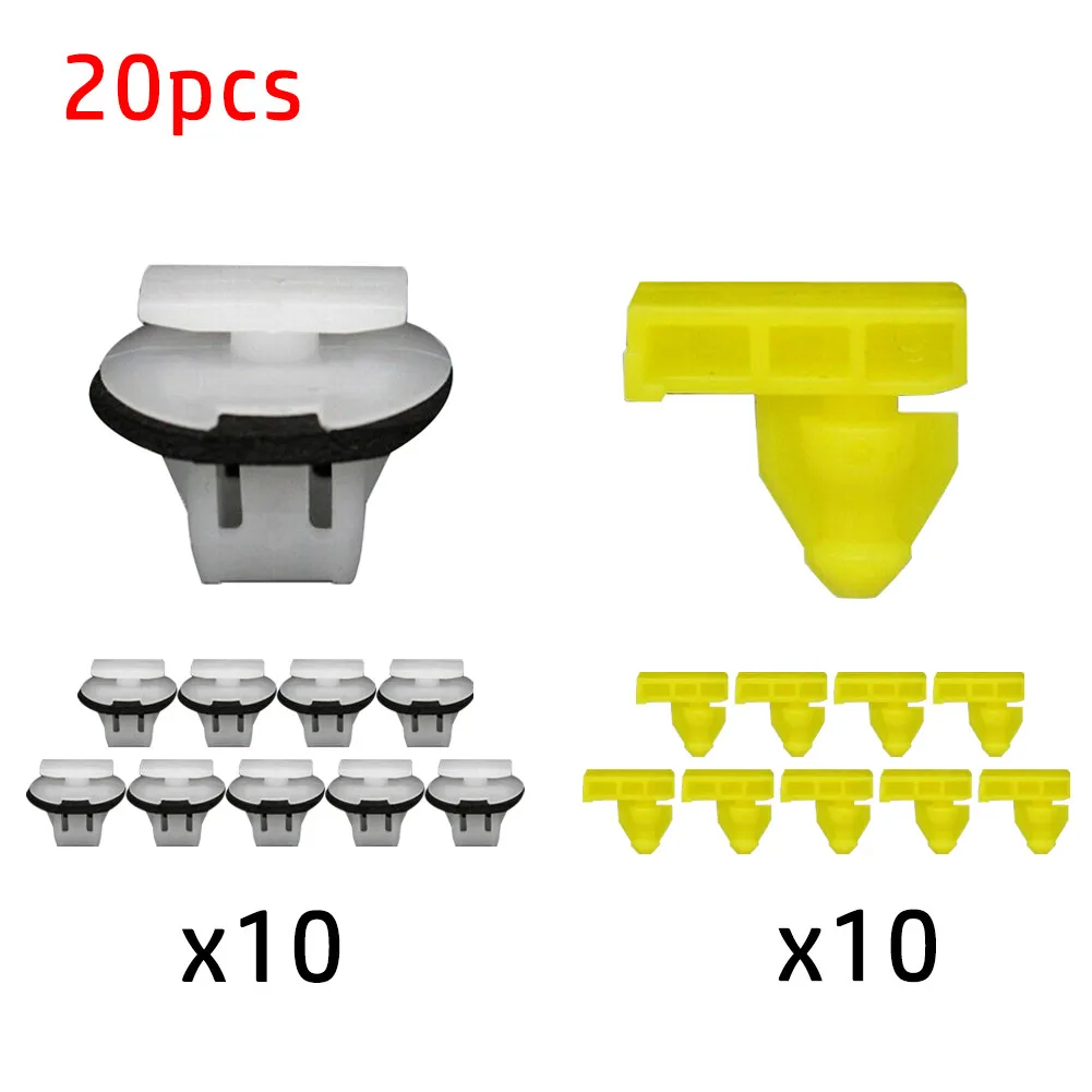 20PCS Fixing Clips 76847-JG00A 76882-JG10A Accessory For Nissan Juke Moulding Parts Plastic Replacement Practocal
20PCS Fixing Clips 76847-JG00A 76882-JG10A Accessory For Nissan Juke Moulding Parts Plastic Replacement Practocal