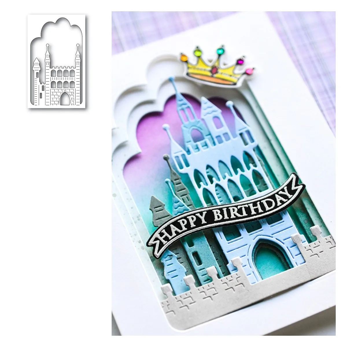 Castle Die Scrapbooking Metal Side of the Castle Cutting Dies Craft Embossing Make Paper Greeting Card Make AlbumsTemplate DIY
Castle Die Scrapbooking Metal Side of the Castle Cutting Dies Craft Embossing Make Paper Greeting Card Make AlbumsTemplate DIY
