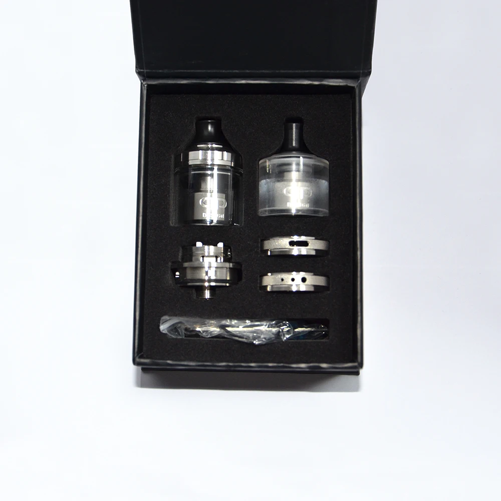 Электронная сигарета GATA DL MTL Two in One RTA новый дизайн QP атомайзер вейп 24 мм заправка