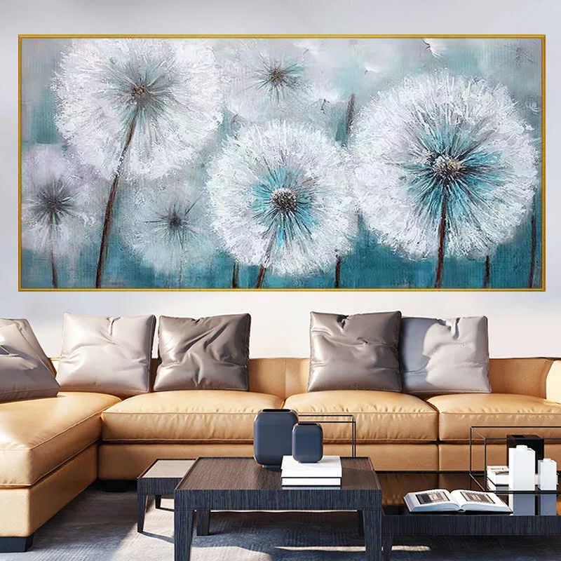 100%hand-painted oil painting Dandelion Flower Wall Art Canvas Painting Modern Poster Plant Picture Home Decor for Living Room
100%hand-painted oil painting Dandelion Flower Wall Art Canvas Painting Modern Poster Plant Picture Home Decor for Living Room