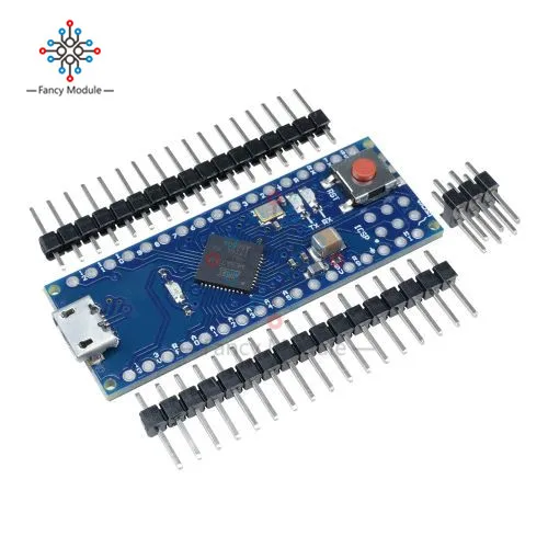 

Pro Micro ATmega32U4 5V 16MHz Board Module Replace Pro Mini ATmega328 4 Channels Microcontroller With 2 Pin Header for Arduino