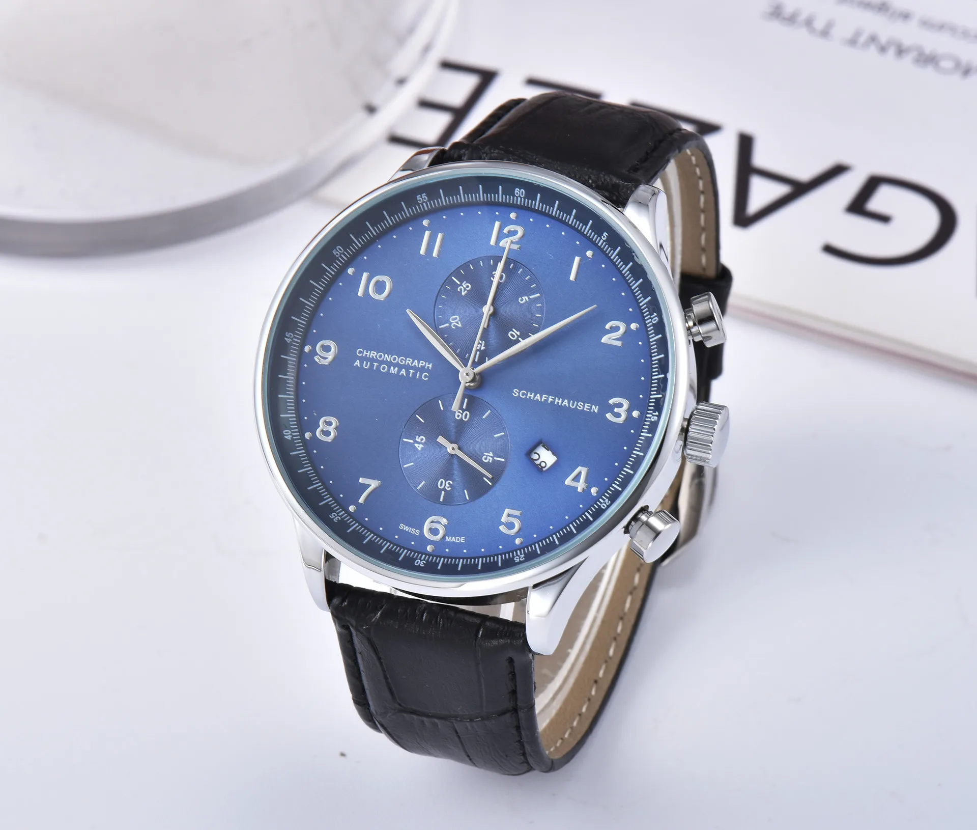 Men's Watch Brand Watch Quartz Watch Men's Watch Fashion Men's Watch Steel Band Watch Casual Watch Calendar Watch Belt Watch
Men's Watch Brand Watch Quartz Watch Men's Watch Fashion Men's Watch Steel Band Watch Casual Watch Calendar Watch Belt Watch