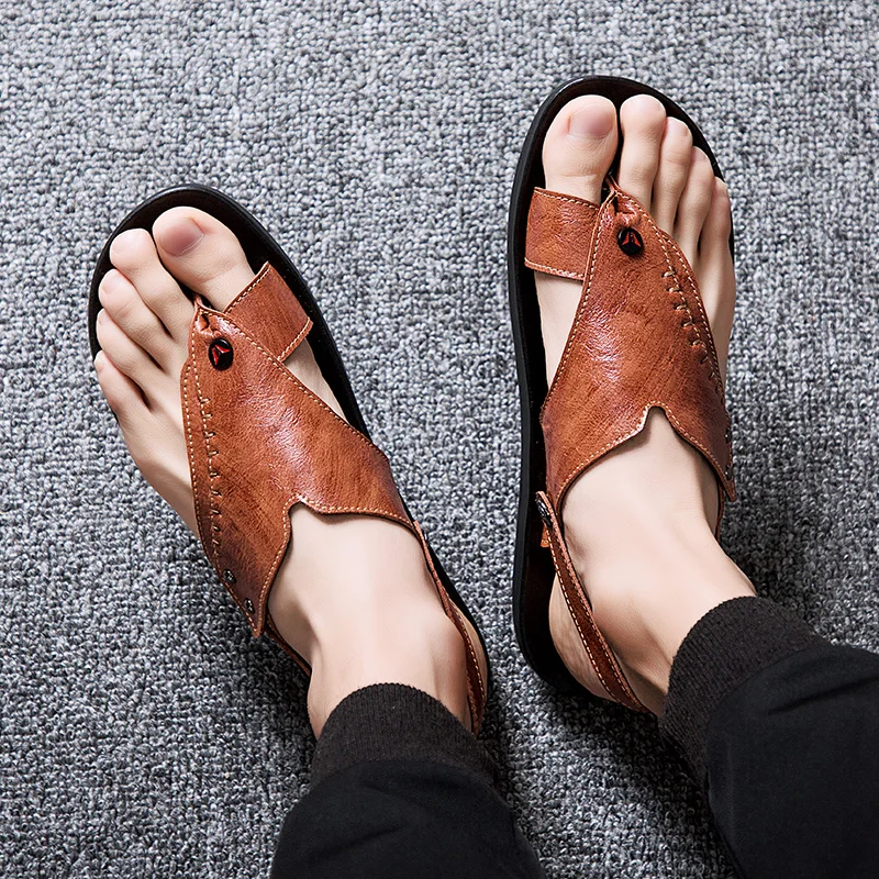 Vietnam Sandals Sandals For Men Summer Rubber Roman Sandalias De Cuero Para Hombre Sandales Cuir Casa Playa Transpirables
Vietnam Sandals Sandals For Men Summer Rubber Roman Sandalias De Cuero Para Hombre Sandales Cuir Casa Playa Transpirables