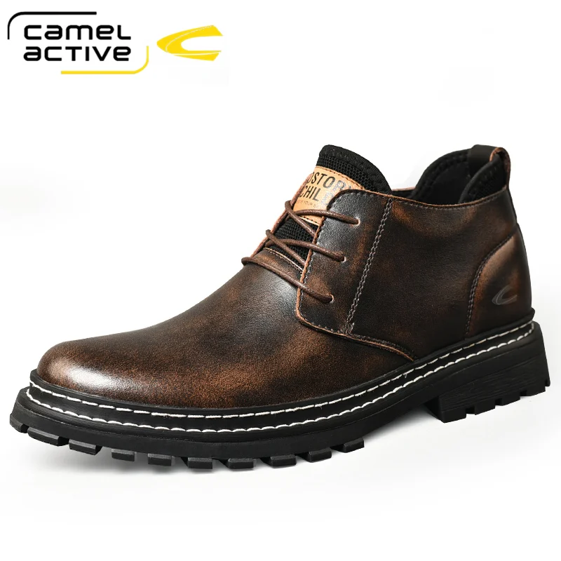 Мужские ботинки Camel Active, модная осенне-зимняя обувь, мужские ботинки, роскошная кожаная мужская обувь, удобные мужские ботинки
Мужские ботинки Camel Active, модная осенне-зимняя обувь, мужские ботинки, роскошная кожаная мужская обувь, удобные мужские ботинки