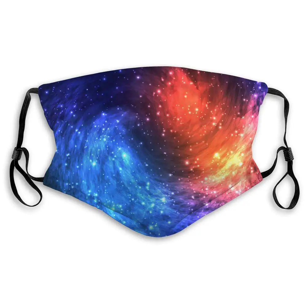 Unisex Masks Washable Reusable Mouth Mask Colorful Cosmic Background with Light Shining Half Face Scarf Decoration
Unisex Masks Washable Reusable Mouth Mask Colorful Cosmic Background with Light Shining Half Face Scarf Decoration