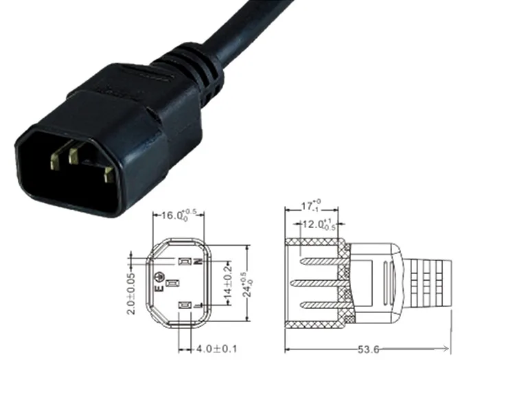 XA86 Xiangli Cable Lead for TV Printers Cameras PS4 PS3 1M/2M/3M/5M EU 2-prong To Figure Right Angled EU Euro AC Power cable
XA86 Xiangli Cable Lead for TV Printers Cameras PS4 PS3 1M/2M/3M/5M EU 2-prong To Figure Right Angled EU Euro AC Power cable