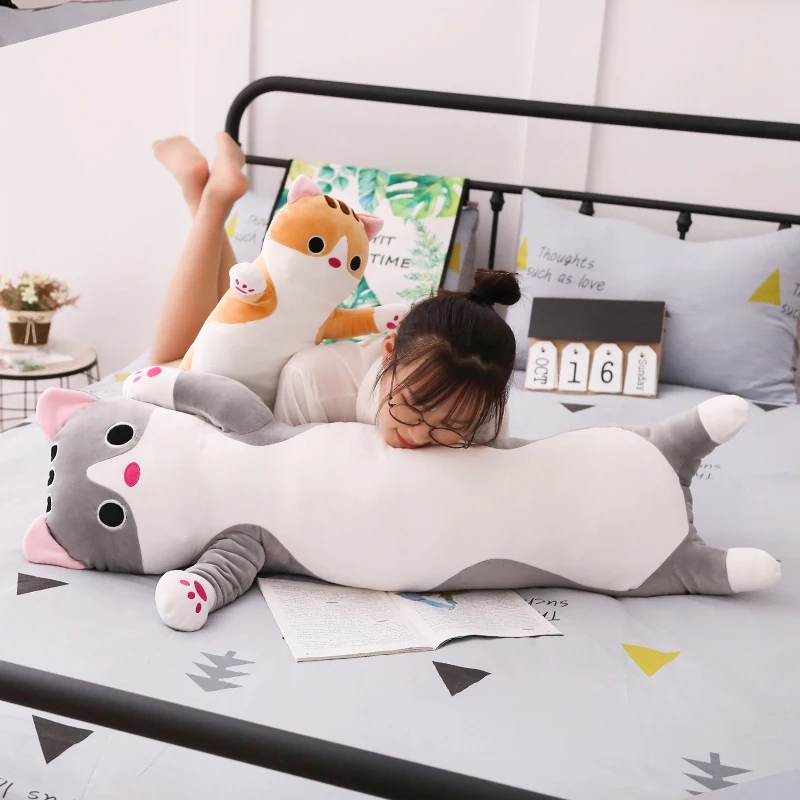 New Plush Toy Animal Cat Cute Creative Long Soft doll Office Break Nap Sleeping Pillow Cushion Stuffed Gift Doll for Kid girl
New Plush Toy Animal Cat Cute Creative Long Soft doll Office Break Nap Sleeping Pillow Cushion Stuffed Gift Doll for Kid girl