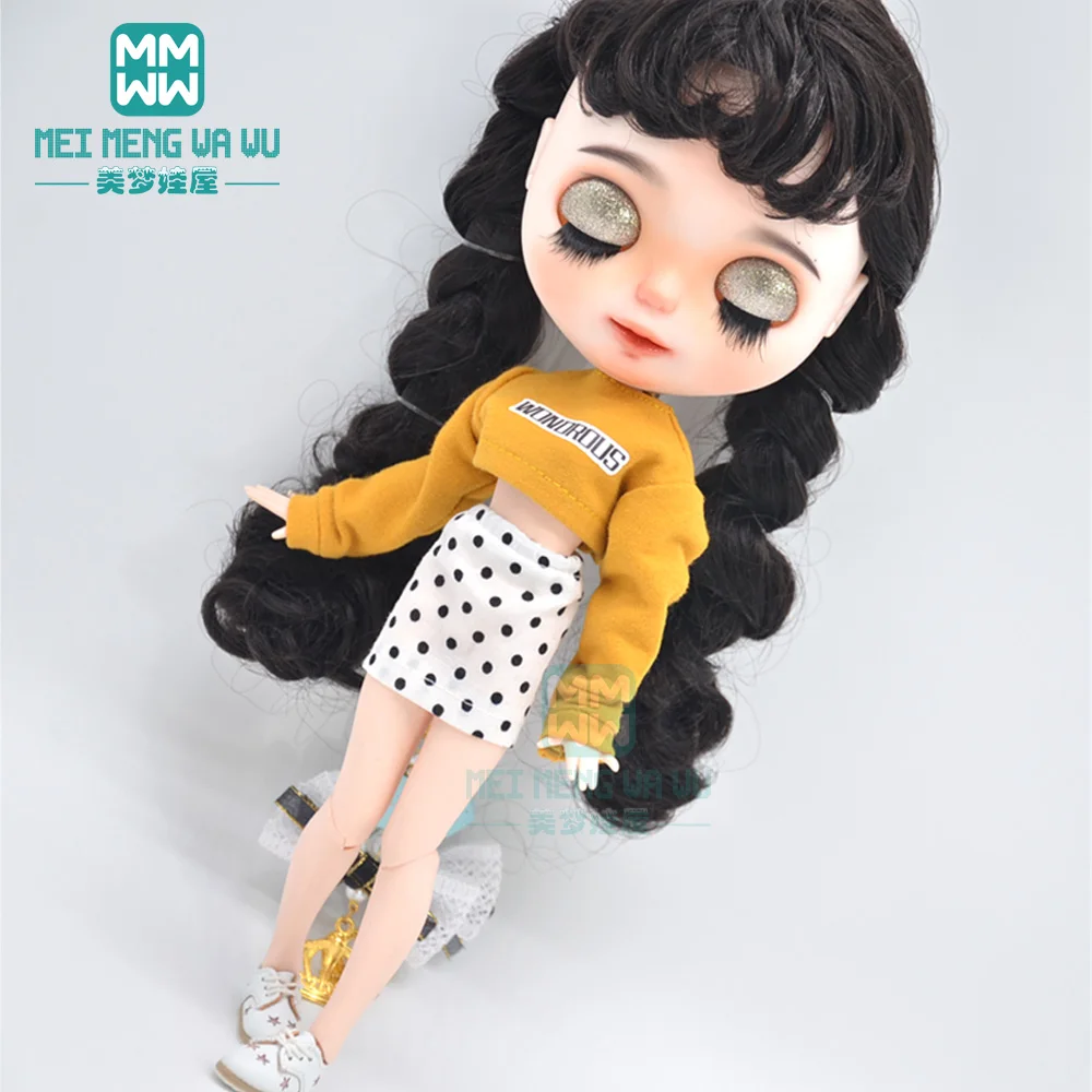 1pcs Blyth Doll Clothes Fashion T-shirt, A-line shorts for Blyth , Azone1/6 doll accessories
1pcs Blyth Doll Clothes Fashion T-shirt, A-line shorts for Blyth , Azone1/6 doll accessories