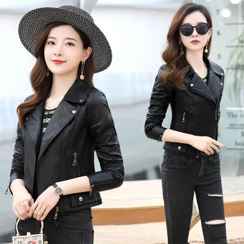leather Leisure fashion clothing trend personality 2021 spring and autumn new style temperament long sleeve elegant sheepskin wo
leather Leisure fashion clothing trend personality 2021 spring and autumn new style temperament long sleeve elegant sheepskin wo