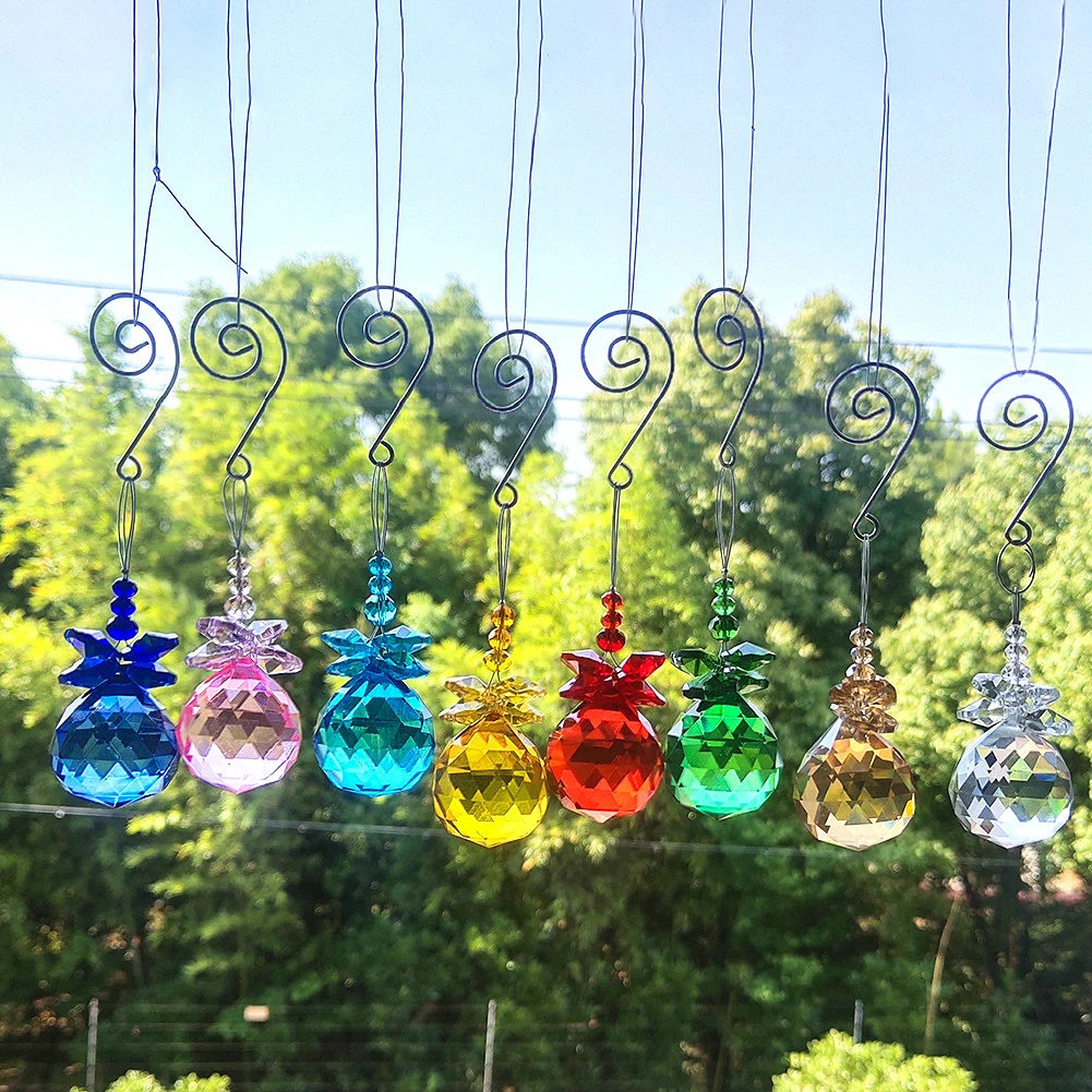 8 Colors Crystal Pendants DIY Chandelier Crystals Bead Suncatcher Prisms Hanging Ornament Chandelier Accessories Car Decoration
8 Colors Crystal Pendants DIY Chandelier Crystals Bead Suncatcher Prisms Hanging Ornament Chandelier Accessories Car Decoration