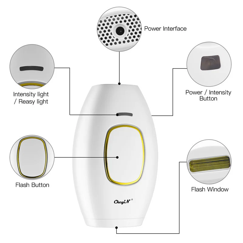 500000 Flash Permanent Ipl Epilator Laser Hair Removal Electric Body Hair Remover Shaver Bikini Trimmer Depilation hine
500000 Flash Permanent Ipl Epilator Laser Hair Removal Electric Body Hair Remover Shaver Bikini Trimmer Depilation hine