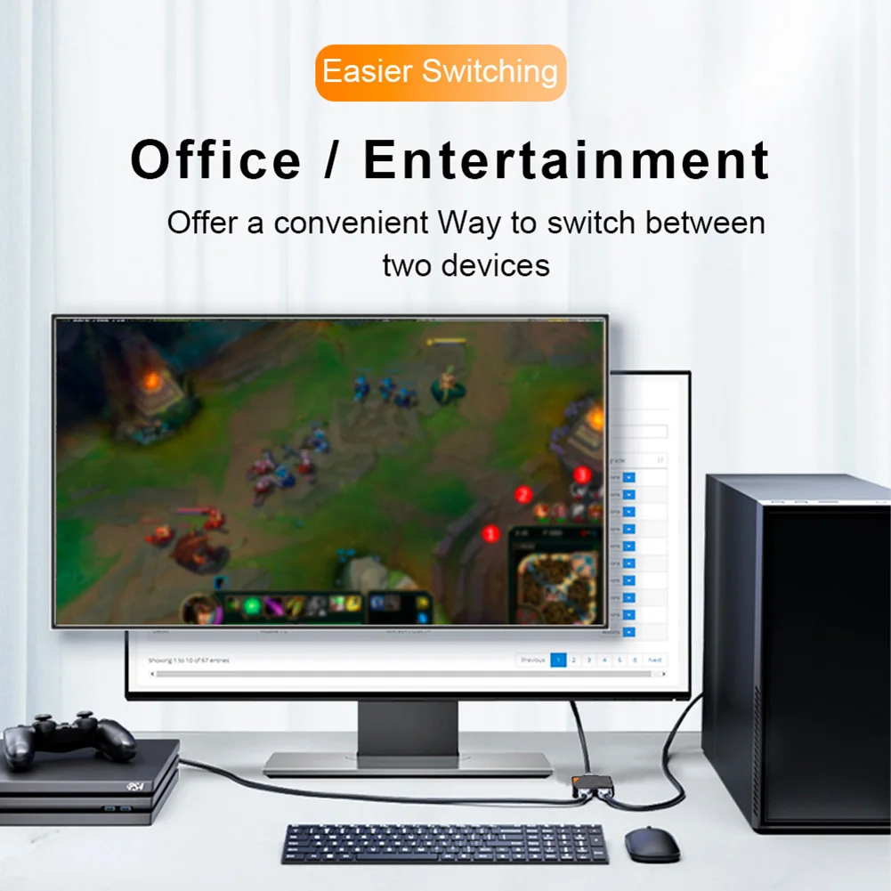 HDMI Splitter 1x2/2x1 Switch No External Power Required Support 4K 2K 3D for Xbox PS4 TV in stock fast shipping | Электроника