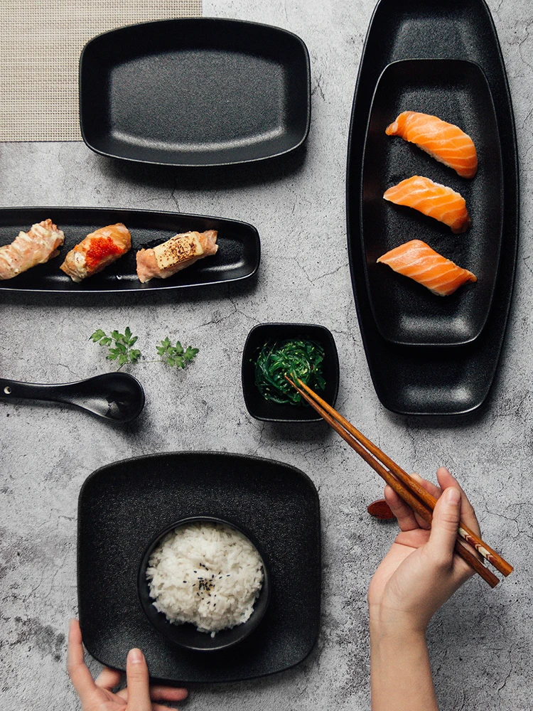 Черная тарелка, простая тарелка для рыбы, бытовая тарелка, тарелка для западной еды, устойчивая к царапинам керамическая посуда, тарелка для...
Черная тарелка, простая тарелка для рыбы, бытовая тарелка, тарелка для западной еды, устойчивая к царапинам керамическая посуда, тарелка для...