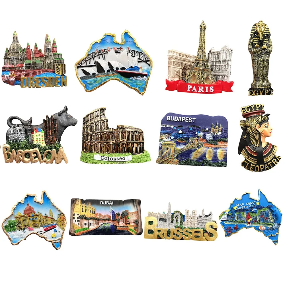 Resin Fridge Magnets Souvenir Refrigerators Magnetic Sticker Refrigerator Magnets Scenic Spots Pattern Kitchen Decor Accessories
Resin Fridge Magnets Souvenir Refrigerators Magnetic Sticker Refrigerator Magnets Scenic Spots Pattern Kitchen Decor Accessories