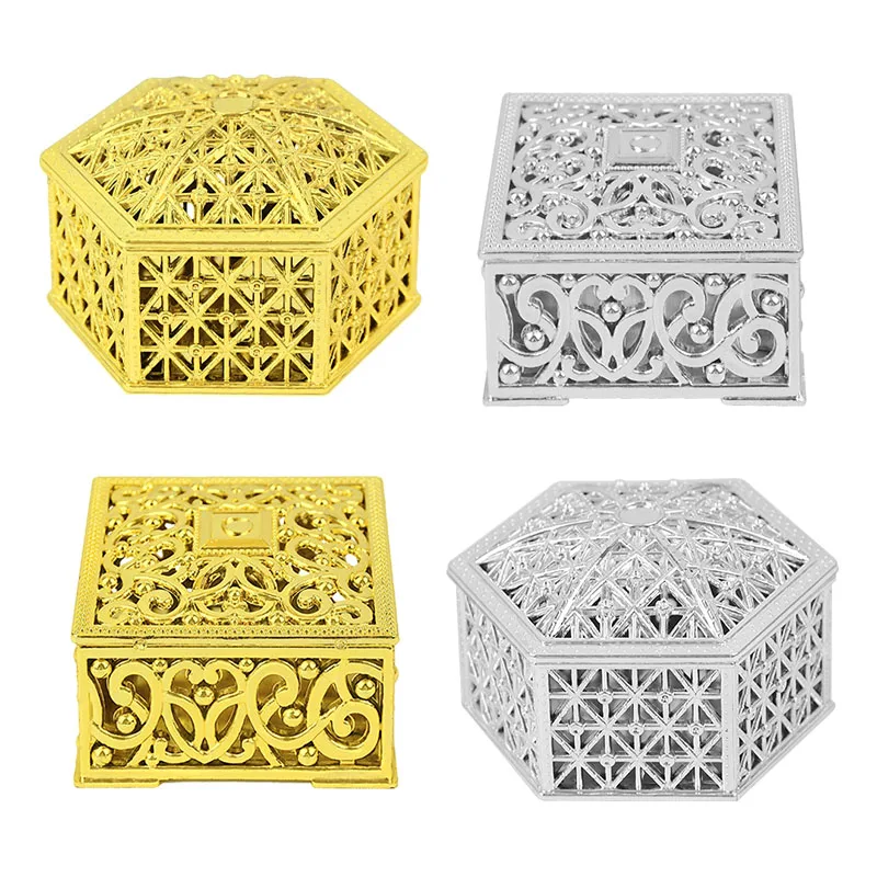 5Pcs Gold Silver Hollow Plastic Candy Cookie Box Wedding Birthday Party Gift Package Decoration Jewelry Accessories Boxes
5Pcs Gold Silver Hollow Plastic Candy Cookie Box Wedding Birthday Party Gift Package Decoration Jewelry Accessories Boxes