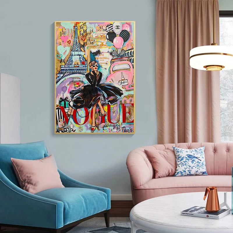Modern Fashion Graffiti Street Pop Art Woman Poster Prints Hepburn Canvas Painting Wall Picture For Living Room Home Decoration
Modern Fashion Graffiti Street Pop Art Woman Poster Prints Hepburn Canvas Painting Wall Picture For Living Room Home Decoration