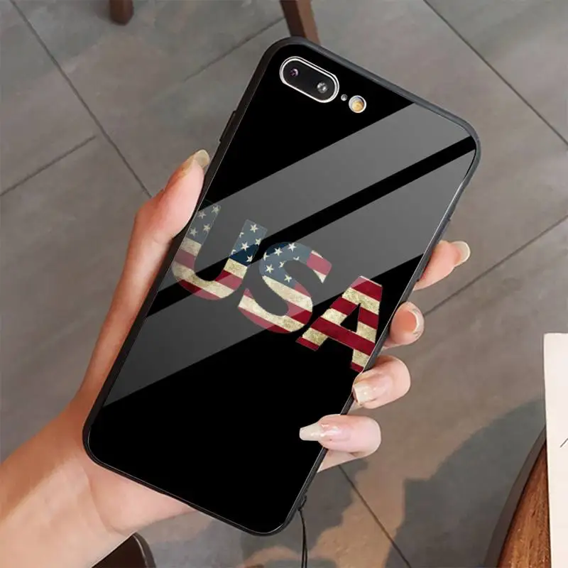 American USA Flag Phone Case Tempered glass For iphone 5C 6 6S 7 8 plus X XS XR 11 PRO MAX
American USA Flag Phone Case Tempered glass For iphone 5C 6 6S 7 8 plus X XS XR 11 PRO MAX