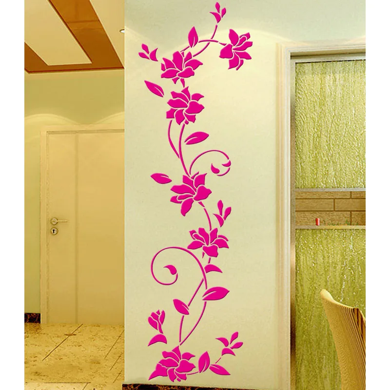Corridor TV Background Wall Flower Decoration Acrylic 3D Crystal Three-dimensional Glass Door Living Room Wall Sticker 
Corridor TV Background Wall Flower Decoration Acrylic 3D Crystal Three-dimensional Glass Door Living Room Wall Sticker