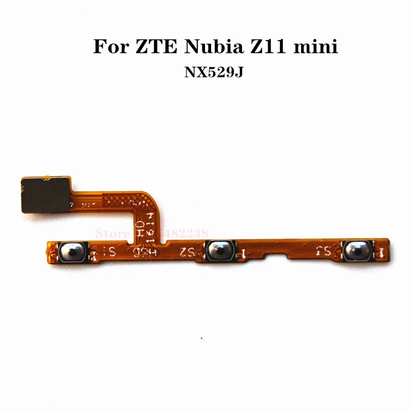 Original Power ON OFF Volume Buttons Flex cable For ZTE Nubia Z11 Mini NX529J Power Switch Side Key Connector Replacement
Original Power ON OFF Volume Buttons Flex cable For ZTE Nubia Z11 Mini NX529J Power Switch Side Key Connector Replacement
