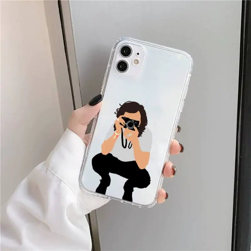 Harry Styles Fine fashion Phone Case Transparent for iPhone 11 12 mini pro XS MAX 8 7 6 6S Plus X 5S SE 2020 XR
Harry Styles Fine fashion Phone Case Transparent for iPhone 11 12 mini pro XS MAX 8 7 6 6S Plus X 5S SE 2020 XR