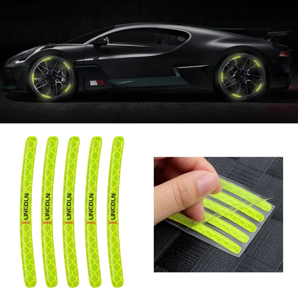 5PCS Car Rim Sticker Wheel Hub Reflective Decal Decoration Accesoories for Lincoln Navigator Aviator Corsair MKZ MKC MKT MKX MKS
5PCS Car Rim Sticker Wheel Hub Reflective Decal Decoration Accesoories for Lincoln Navigator Aviator Corsair MKZ MKC MKT MKX MKS