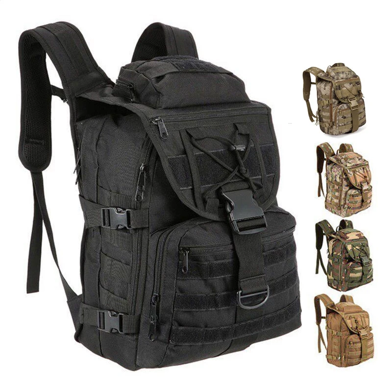 Тактическая Сумка 40 л, многофункциональный штурмовый рюкзак с меченой рыбой, рюкзак для походов и кемпинга, уличная охотничья сумка, камуфл... 
Тактическая Сумка 40 л, многофункциональный штурмовый рюкзак с меченой рыбой, рюкзак для походов и кемпинга, уличная охотничья сумка, камуфл...