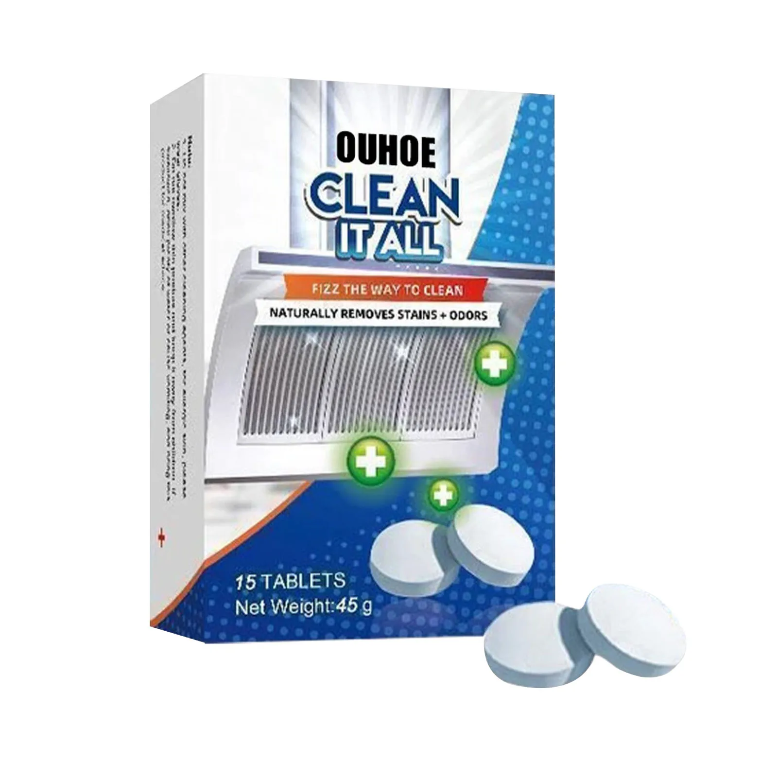 15PCS Grease Detergent Effervescent Tablet Kitchen Heavy Grease Cleaner Range Hood Stove Oven Grease Stain Foam Detergent
15PCS Grease Detergent Effervescent Tablet Kitchen Heavy Grease Cleaner Range Hood Stove Oven Grease Stain Foam Detergent