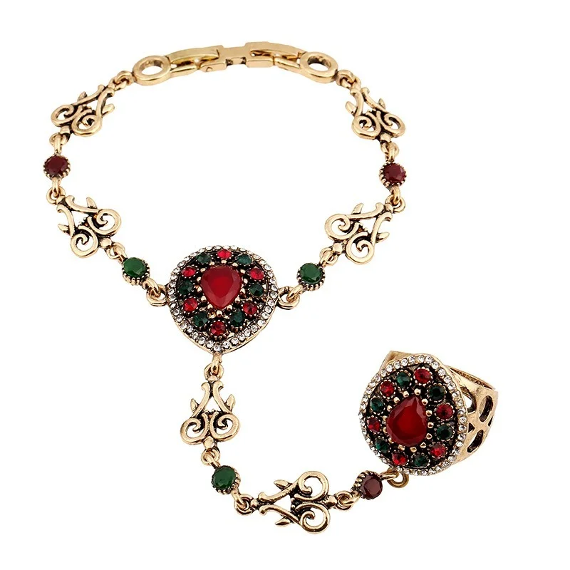 7Rings Vintage Style Ethic Bracelet with Rings For Woman Niche Alloy Gem Diamond Colourful Luxury Fashion Jewelry For Female
7Rings Vintage Style Ethic Bracelet with Rings For Woman Niche Alloy Gem Diamond Colourful Luxury Fashion Jewelry For Female