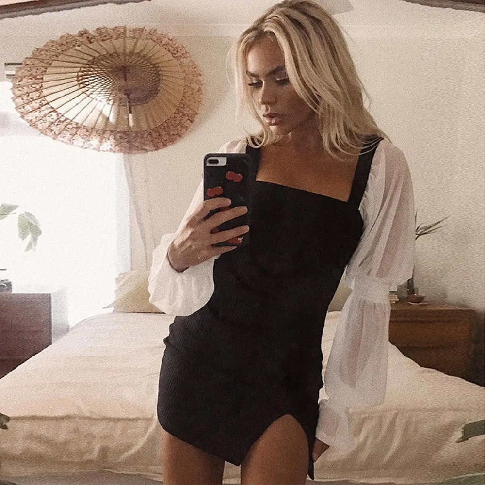 Slim Sexy Short Dresses Women Split Vest Dress Casual Sleeveless Bodycon Dress Oversized Spring Summer New Solid Color S-3XL
Slim Sexy Short Dresses Women Split Vest Dress Casual Sleeveless Bodycon Dress Oversized Spring Summer New Solid Color S-3XL