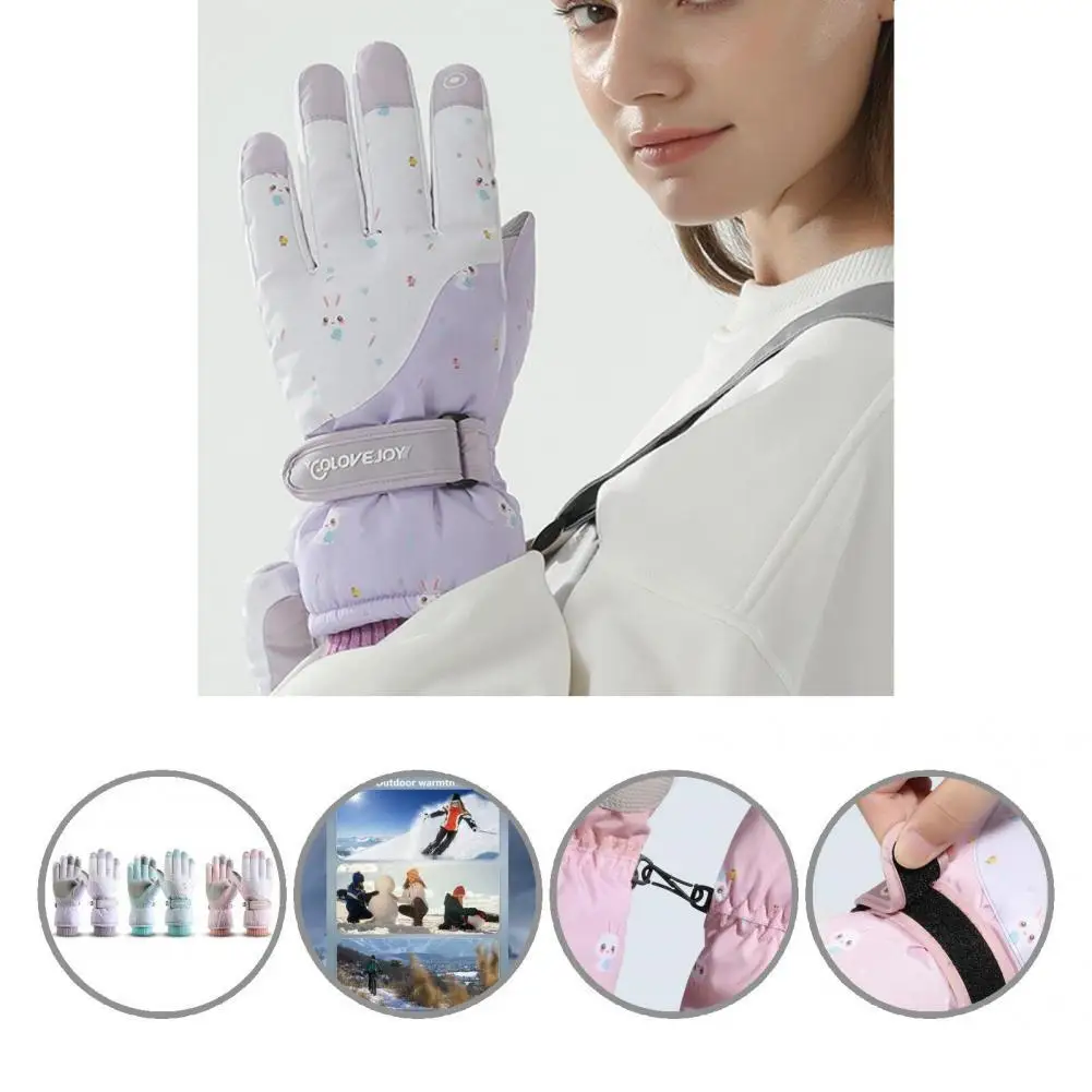 Dog Print 1 Pair High Quality Adjustable Wrist Belt Ski Gloves Good Grip Winter Gloves Cold Proof Skiing Supplies
Dog Print 1 Pair High Quality Adjustable Wrist Belt Ski Gloves Good Grip Winter Gloves Cold Proof Skiing Supplies