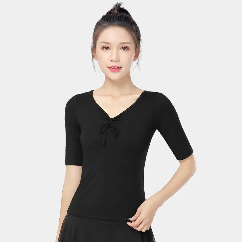 Latin Dance Shirt Sexy Women Top Costume Samba Tango Dance Training Competition Performamnce Salsa Lady Classical Basic Tops
Latin Dance Shirt Sexy Women Top Costume Samba Tango Dance Training Competition Performamnce Salsa Lady Classical Basic Tops