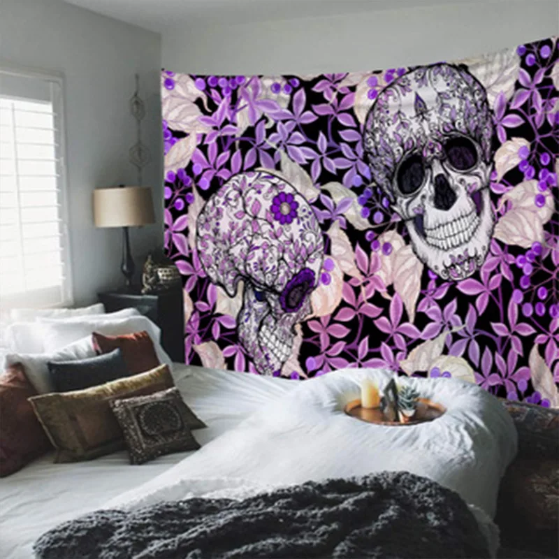 green leaves tapestry bohemian skull wall hanging blanket bedroom decor decoracion pared
green leaves tapestry bohemian skull wall hanging blanket bedroom decor decoracion pared