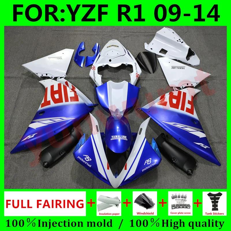 Обтекатели для мотоцикла + комплект обтекателей для Бака YAMAHA YZF-R1 2012 2013 2014 YZF R1 09 10 11 12 13 14 комплект обтекателей для кузова синий белый
Обтекатели для мотоцикла + комплект обтекателей для Бака YAMAHA YZF-R1 2012 2013 2014 YZF R1 09 10 11 12 13 14 комплект обтекателей для кузова синий белый