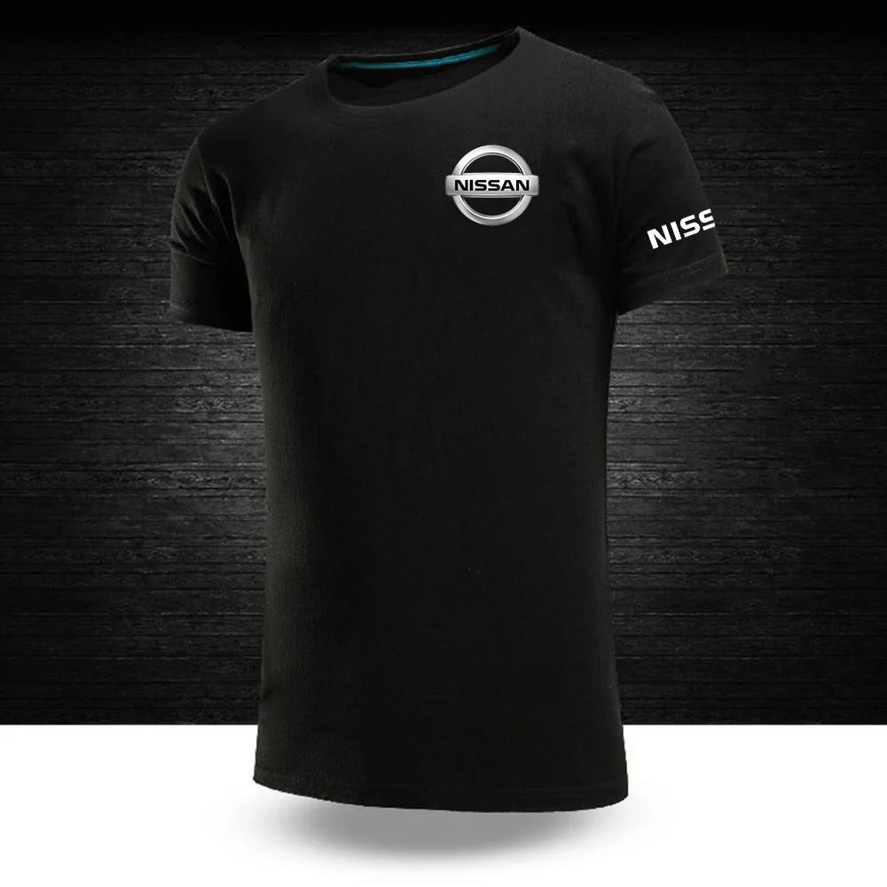 new NISSAN Summer Fashion Male Tops Casual Short Sleeves Solid Color Cotton Round neck Hip Hop T shirts Sport Tops
new NISSAN Summer Fashion Male Tops Casual Short Sleeves Solid Color Cotton Round neck Hip Hop T shirts Sport Tops