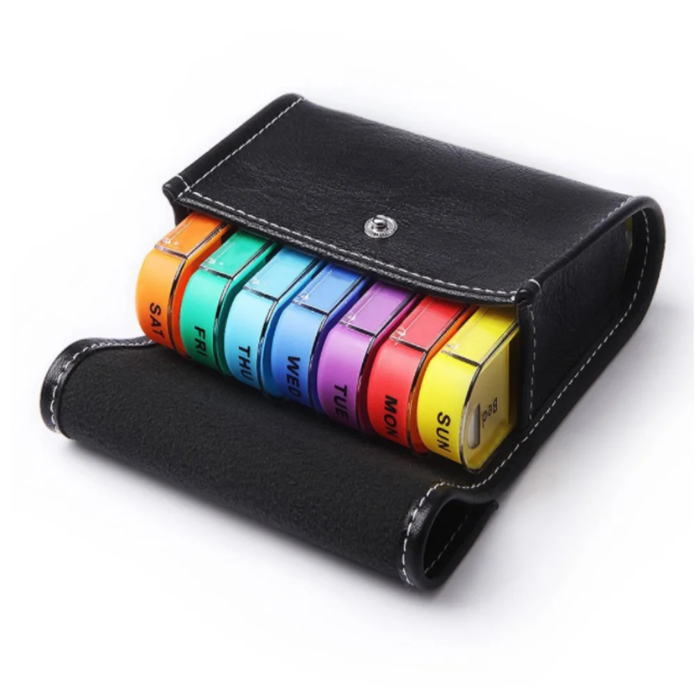 Weekly 7 Days Pill Box 28 Compartments Grid Medicine Organizer Plastic Storage Container Dispenser Cases Wallet for Home Travel
Weekly 7 Days Pill Box 28 Compartments Grid Medicine Organizer Plastic Storage Container Dispenser Cases Wallet for Home Travel