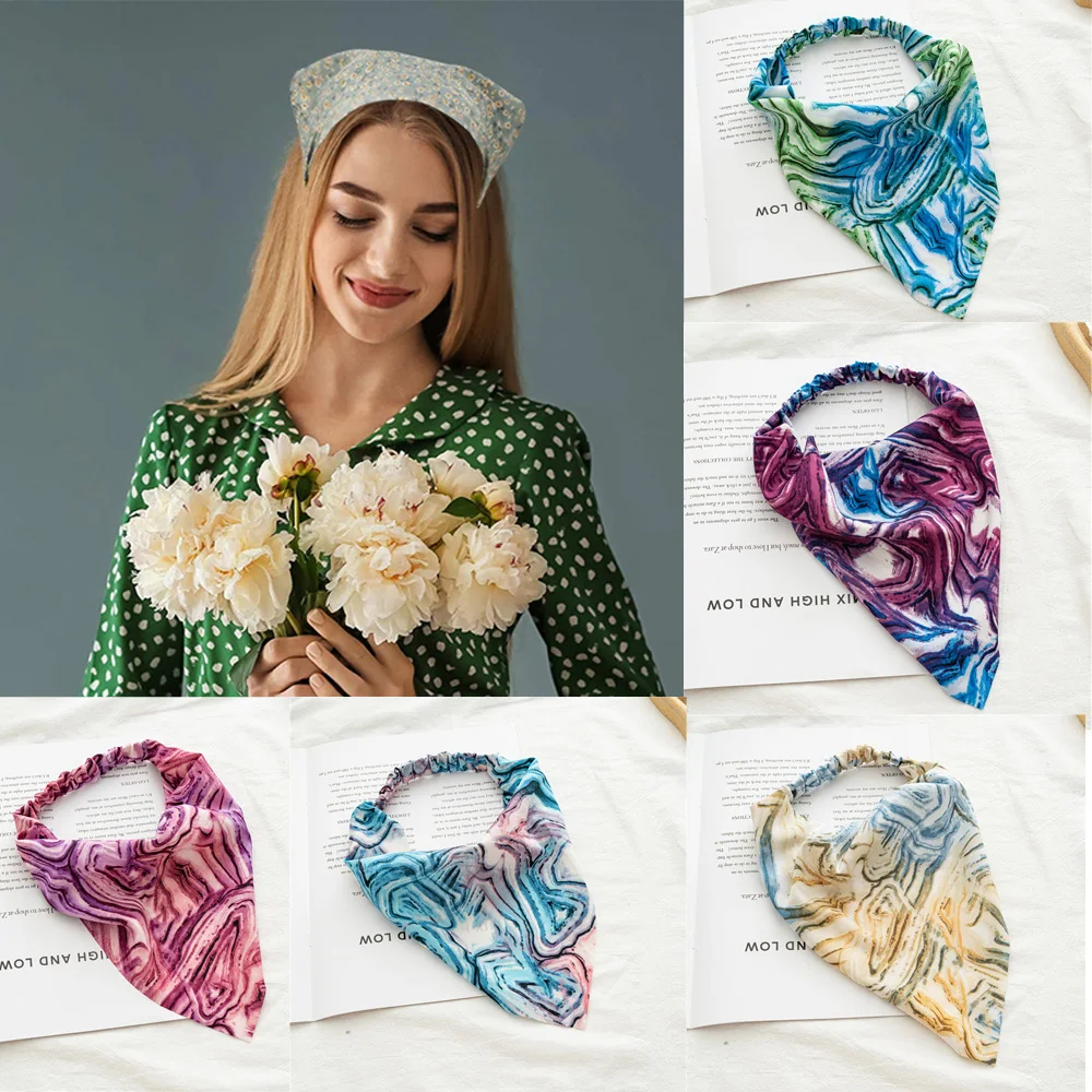 Ruoshui Woman Tie-Dye Headband Fashion Bandana Ladies Vintage Headwear Hair Accessories Hairband Turban
Ruoshui Woman Tie-Dye Headband Fashion Bandana Ladies Vintage Headwear Hair Accessories Hairband Turban
