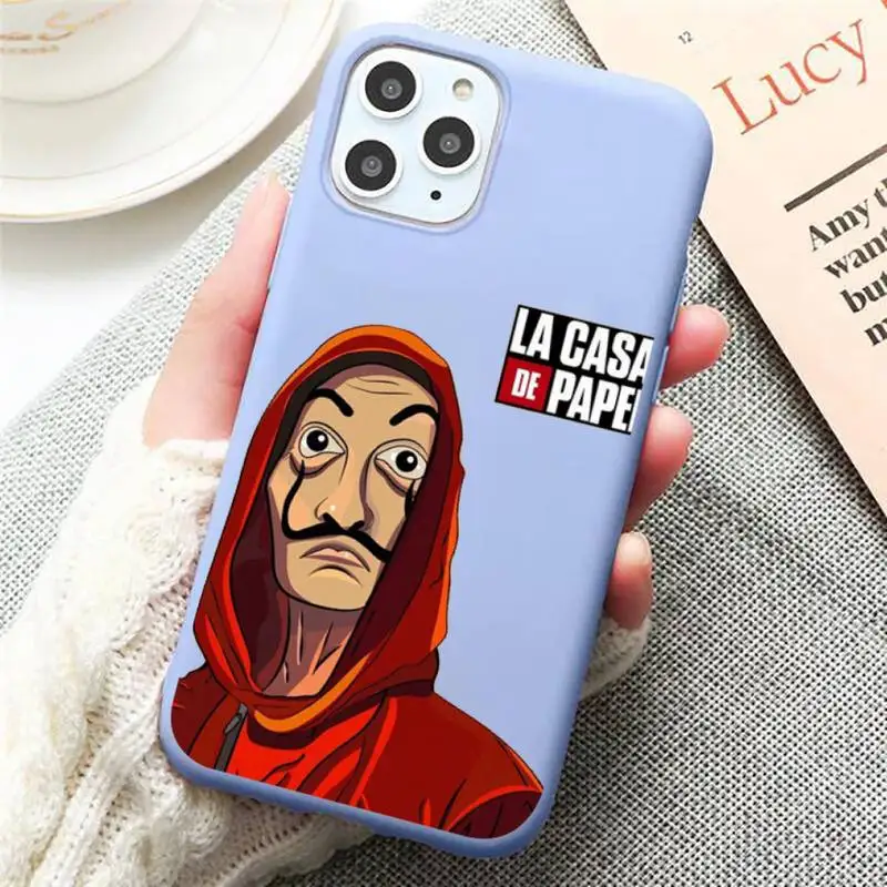 Spain TV Money Heist House Paper Phone Case Candy Color for iPhone 11 12 mini pro XS MAX 8 7 6 6S Plus X SE 2020 XR
Spain TV Money Heist House Paper Phone Case Candy Color for iPhone 11 12 mini pro XS MAX 8 7 6 6S Plus X SE 2020 XR