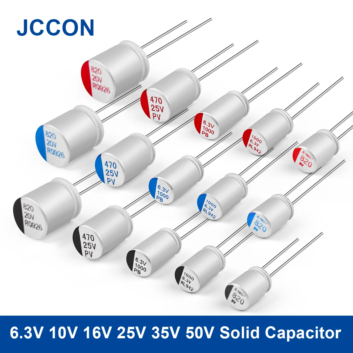 10PCS Solid Capacitor Motherboard 6.3V 10V 16V 25V 35V 50V 100UF 270UF 470UF 560UF 100UF 1000UF Graphics Card Solid Capacitors
10PCS Solid Capacitor Motherboard 6.3V 10V 16V 25V 35V 50V 100UF 270UF 470UF 560UF 100UF 1000UF Graphics Card Solid Capacitors