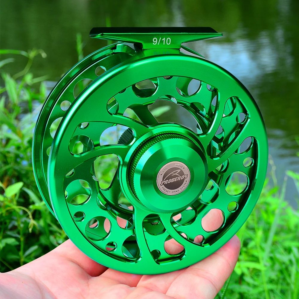 PRO BEROS Fishing Fly Wheel 5/7-7/9-9/10 WT Aluminum Alloy Fly Fishing Reel CNC Machine Left&Right Handle Casting Fishing Tackle
PRO BEROS Fishing Fly Wheel 5/7-7/9-9/10 WT Aluminum Alloy Fly Fishing Reel CNC Machine Left&Right Handle Casting Fishing Tackle