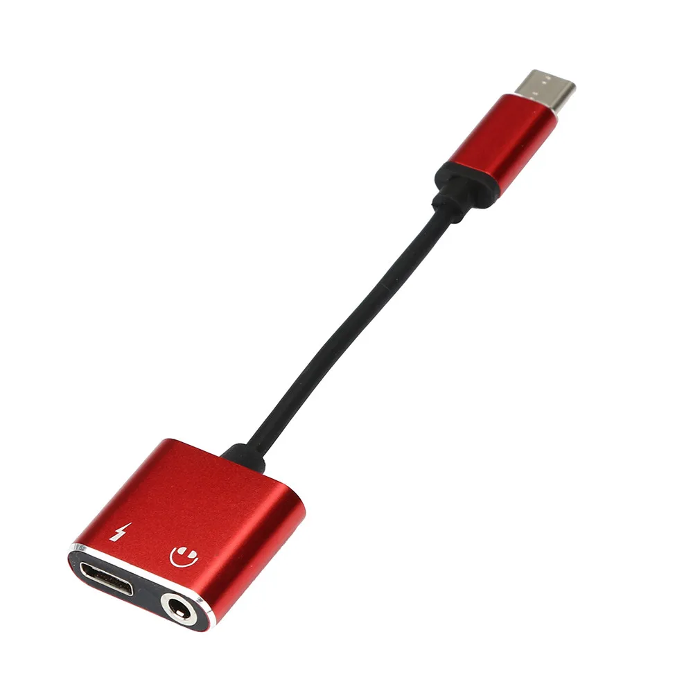 Ouhaobin аудио кабель зарядное устройство 2 в 1 тип c до 3 5 мм с головкой Aux USB C зарядка