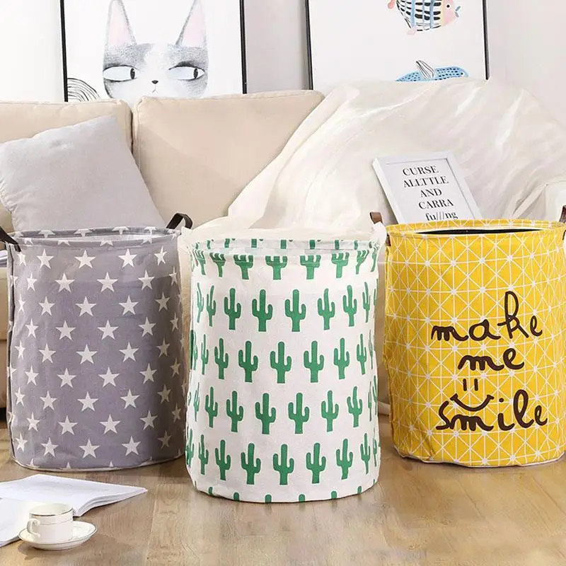 Cotton Linen Storage Bucket Sundries Receiving Barrel Storage Bag Waterproof Desktop Household Tissue Office Multi-Function
Cotton Linen Storage Bucket Sundries Receiving Barrel Storage Bag Waterproof Desktop Household Tissue Office Multi-Function