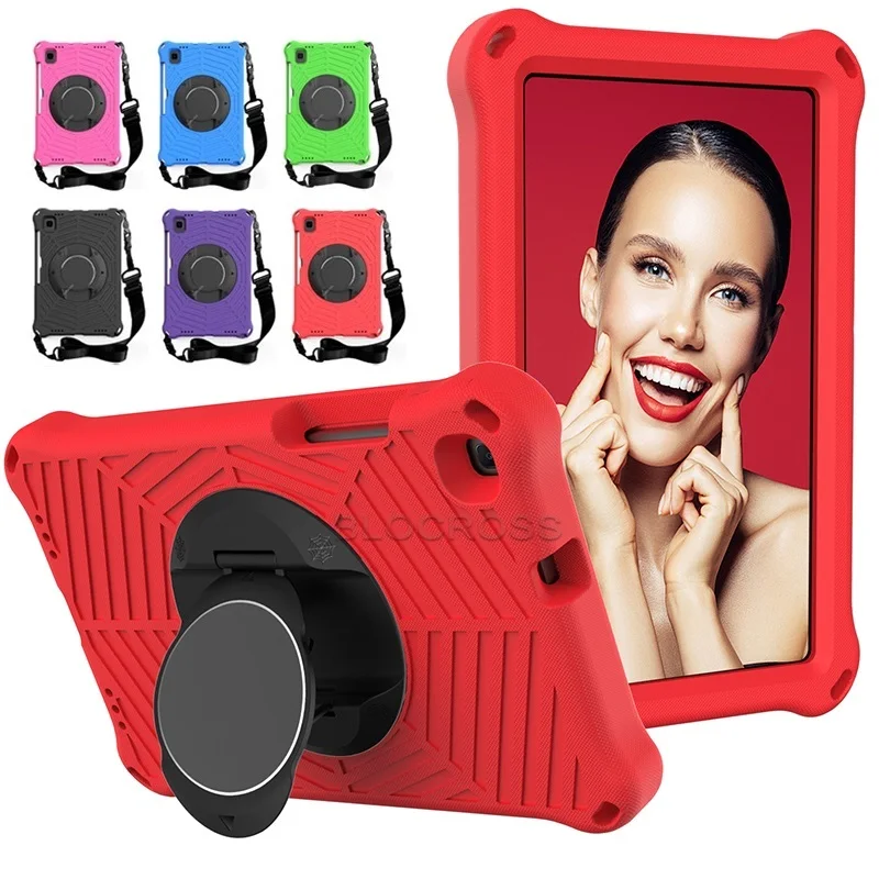 Kickstand 360 Rotatable Tablet Shell For Samsung Galaxy Tab A 8.0 2019 Case SM-T290 SM-T295 Cover Kids EVA Cover Capa with Strap
Kickstand 360 Rotatable Tablet Shell For Samsung Galaxy Tab A 8.0 2019 Case SM-T290 SM-T295 Cover Kids EVA Cover Capa with Strap