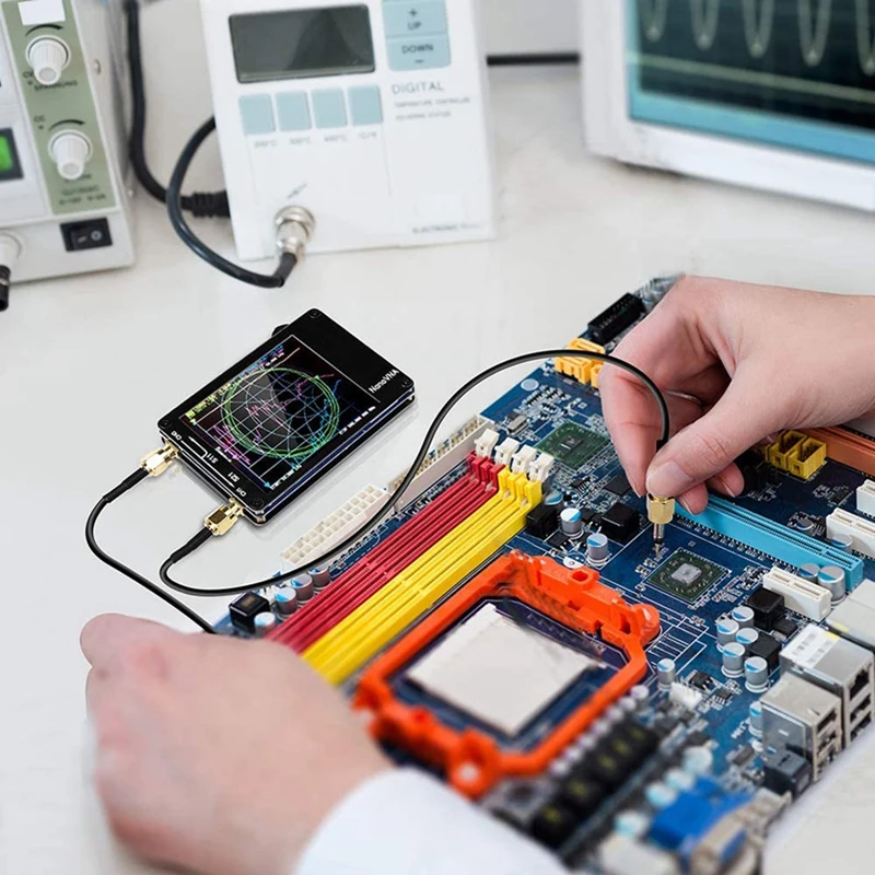 Used for Nanovna Vector Network Analyzer Press Screen Hf Vhf Uhf 50Khz-900Mhz Antenna Analyzer Rechargeable Rf Demo Kit
Used for Nanovna Vector Network Analyzer Press Screen Hf Vhf Uhf 50Khz-900Mhz Antenna Analyzer Rechargeable Rf Demo Kit