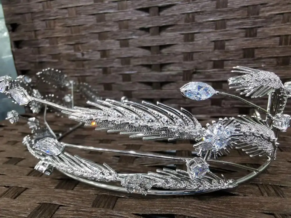 Bridal Crowns NEVER FADE,Superior Silver Tiaras Jewelry Accessories,Luxury Wedding Hairwear Handicraft Wheat Spike Type Comb
Bridal Crowns NEVER FADE,Superior Silver Tiaras Jewelry Accessories,Luxury Wedding Hairwear Handicraft Wheat Spike Type Comb