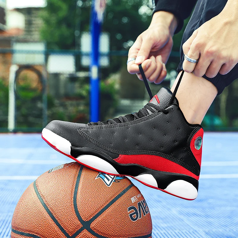 Men's basketball shoes court non-slip rebound basketball sneakers lightweight sneakers breathable lace-up high-top sneakers
Men's basketball shoes court non-slip rebound basketball sneakers lightweight sneakers breathable lace-up high-top sneakers