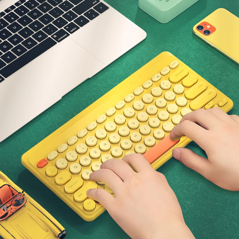 Портативная Беспроводная USB-клавиатура, тихая игровая мини-клавиатура с круглыми клавишами для Macbook Pro, ноутбука, настольного ПК
Портативная Беспроводная USB-клавиатура, тихая игровая мини-клавиатура с круглыми клавишами для Macbook Pro, ноутбука, настольного ПК