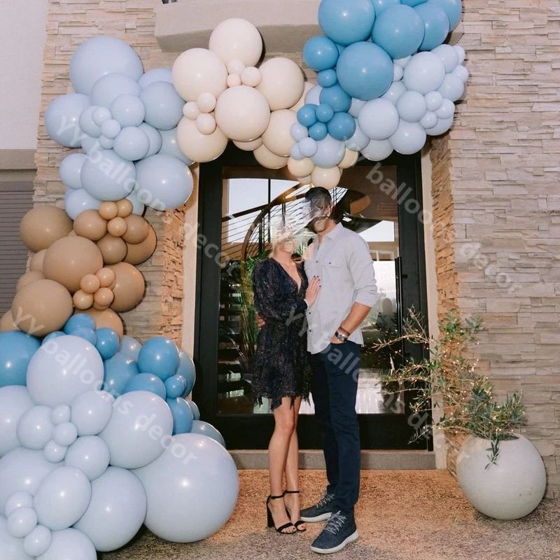 Macaron Blue Retro Coffee 162pcs DIY Balloons Garland Arch Kit Balloon Arch DIY Wedding Baby Shower Birthday Party Decorations
Macaron Blue Retro Coffee 162pcs DIY Balloons Garland Arch Kit Balloon Arch DIY Wedding Baby Shower Birthday Party Decorations