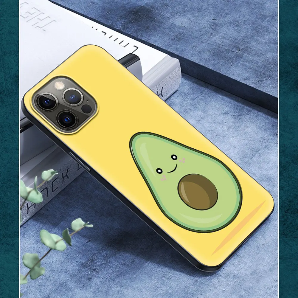 Phone Case For iPhone 11 12 Pro XS Max 8 7 Plus X XR Silicone Soft TPU Black Shell Back Cover Coque Fundas Capa Bag Avocado
Phone Case For iPhone 11 12 Pro XS Max 8 7 Plus X XR Silicone Soft TPU Black Shell Back Cover Coque Fundas Capa Bag Avocado
