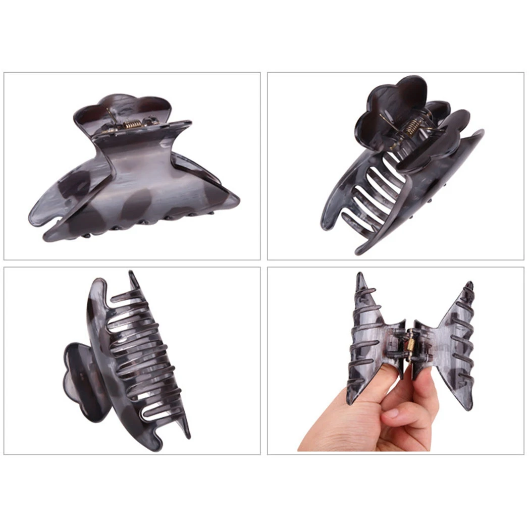 6PCS Lager Leopard Hair Claws Strong Grip Hair Jaw Clamps Hair Clip Claws for Women Girls Headwear Hair Accessories
6PCS Lager Leopard Hair Claws Strong Grip Hair Jaw Clamps Hair Clip Claws for Women Girls Headwear Hair Accessories